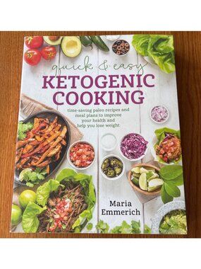 Quick & Easy Ketogenic Cooking Time-Saving Paleo Recipes Cookbook Weight Loss Ma